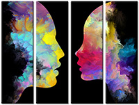 Tableau  4 panneaux