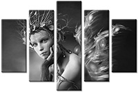 Tableau  5 panneaux
