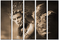Tableau  5 panneaux