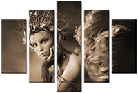 Tableau  5 panneaux