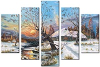 Tableau  5 panneaux