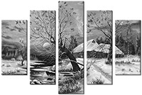 Tableau  5 panneaux