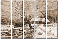 Tableau  5 panneaux