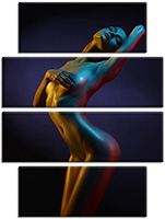 Tableau  4 panneaux