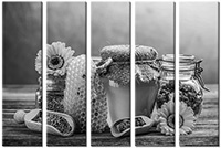 Tableau  5 panneaux