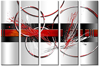 Tableau  5 panneaux