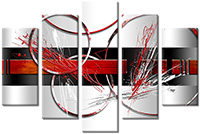 Tableau  5 panneaux