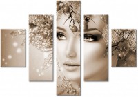 Tableau  5 panneaux