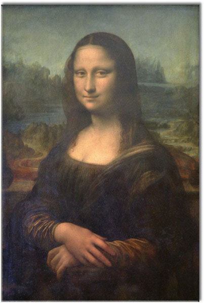tableau sur toile, art, beige, femmes, gris, leonardo-da-vinci, marron, noir, orange, peintures, peintures-personnages, portraits, sepia, vert