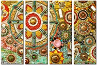 Tableau  4 panneaux