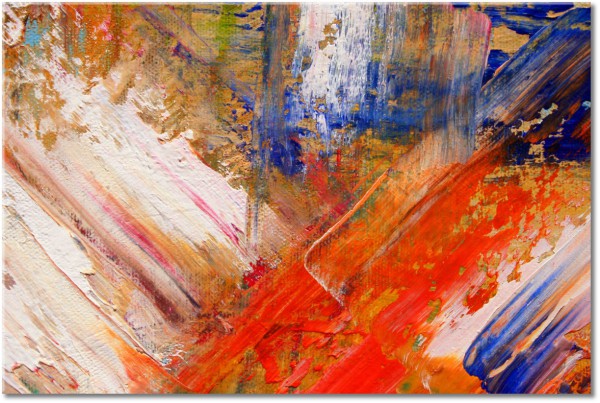 tableau sur toile, beige, bleu, multicolore, orange, peintures, peintures-abstraites, rouge, violet