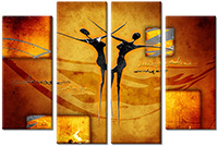 Tableau  4 panneaux