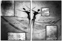 Tableau  2 panneaux