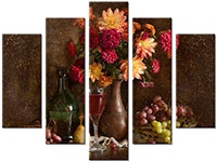 Tableau  5 panneaux