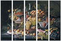 Tableau  5 panneaux