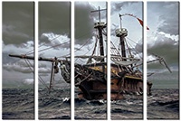 Tableau  5 panneaux
