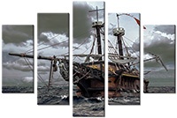 Tableau  5 panneaux