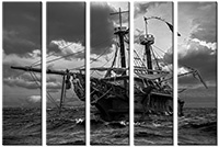 Tableau  5 panneaux