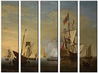 Tableau  5 panneaux