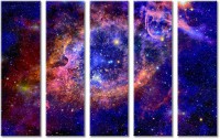 Tableau  5 panneaux
