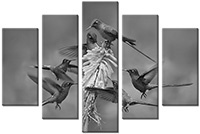 Tableau  5 panneaux