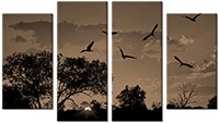 Tableau  4 panneaux