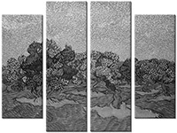 Tableau  4 panneaux