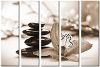Tableau  5 panneaux