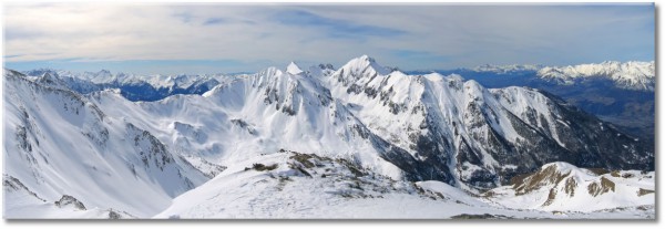 tableau sur toile, blanc, bleu, gris, montagnes, paysages