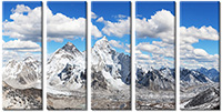 Tableau  5 panneaux