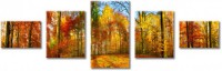 Tableau  5 panneaux