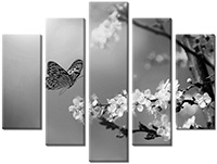 Tableau  5 panneaux