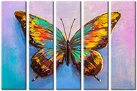 Tableau  5 panneaux