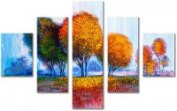 Tableau  5 panneaux