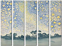 Tableau  5 panneaux