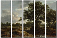 Tableau  5 panneaux
