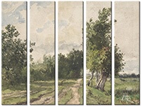 Tableau  5 panneaux
