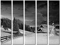 Tableau  5 panneaux