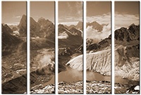 Tableau  5 panneaux
