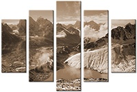Tableau  5 panneaux