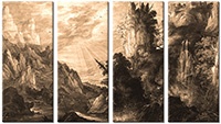 Tableau  4 panneaux