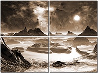 Tableau  4 panneaux