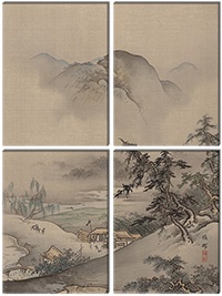 Tableau  4 panneaux