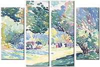 Tableau  4 panneaux