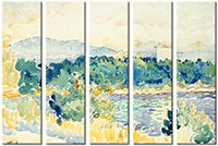 Tableau  5 panneaux