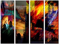 Tableau  4 panneaux