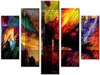 Tableau  5 panneaux