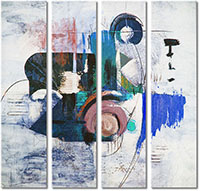 Tableau  4 panneaux