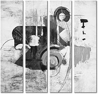 Tableau  4 panneaux