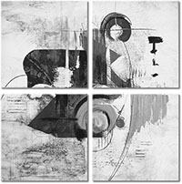 Tableau  4 panneaux